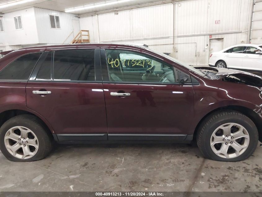 2011 Ford Edge Sel VIN: 2FMDK4JC3BBB09836 Lot: 40913213