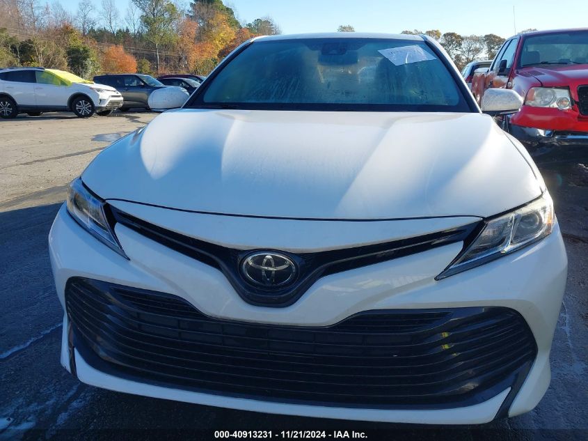 2019 Toyota Camry Le VIN: 4T1B11HK5KU758862 Lot: 40913231