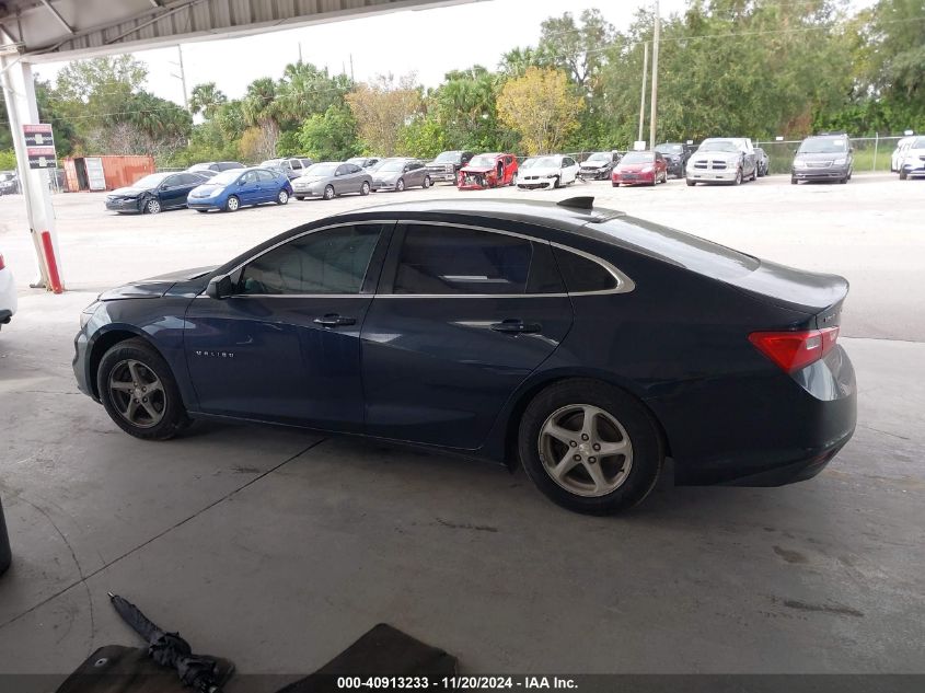 2017 Chevrolet Malibu Ls VIN: 1G1ZB5ST1HF133163 Lot: 40913233