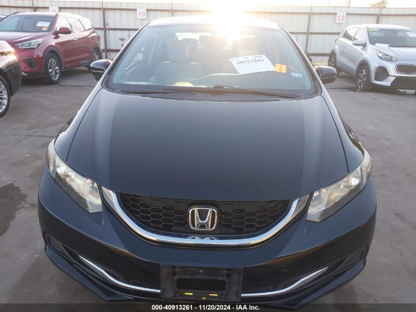 2014 Honda Civic Ex VIN: 19XFB2F82EE007446 Lot: 40913261