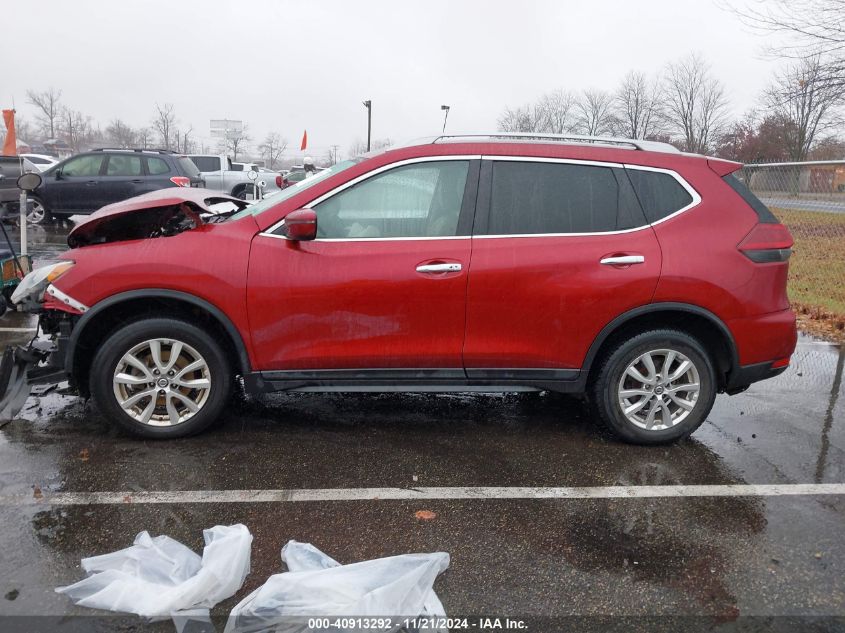 2018 Nissan Rogue Sv VIN: 5N1AT2MV2JC822047 Lot: 40913292