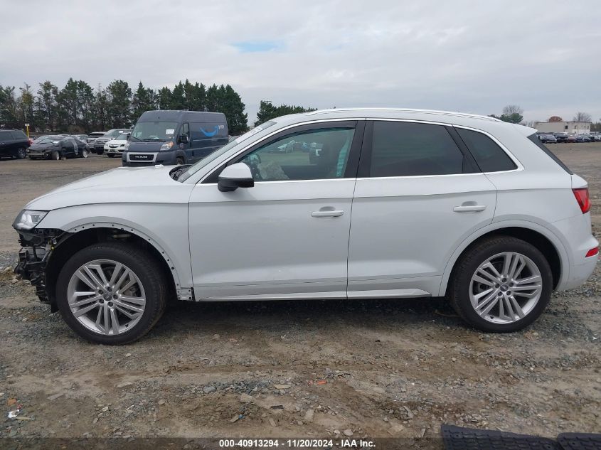 2019 Audi Q5 45 Premium VIN: WA1BNAFYXK2109502 Lot: 40913294