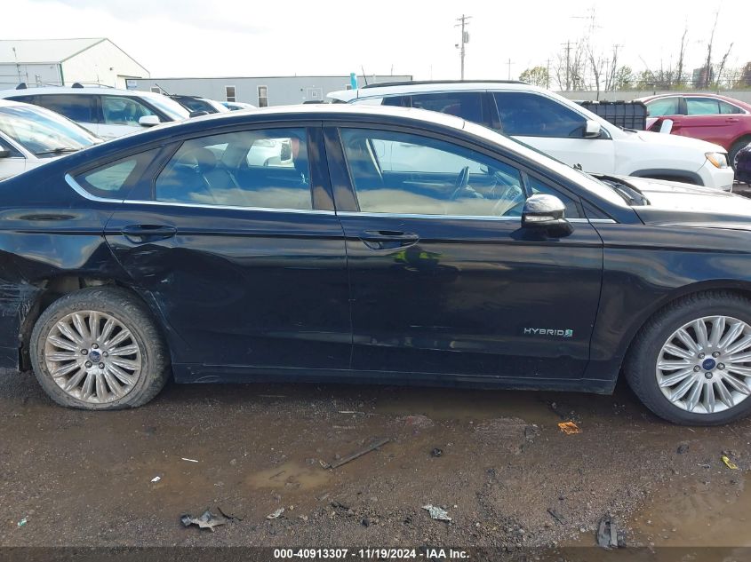 2016 Ford Fusion Hybrid Se VIN: 3FA6P0LU1GR403702 Lot: 40913307