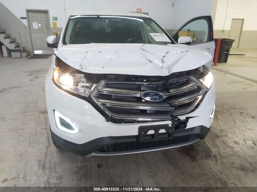 2018 Ford Edge Sel VIN: 2FMPK4J95JBB36651 Lot: 40913325