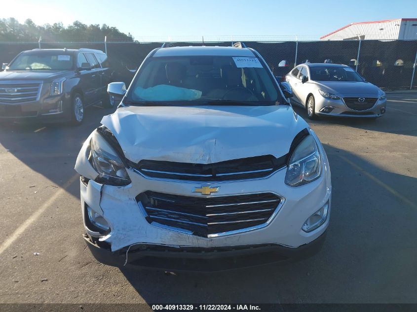 2016 Chevrolet Equinox Ltz VIN: 2GNALDEK1G6181874 Lot: 40913329