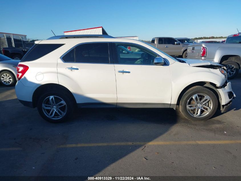 2016 Chevrolet Equinox Ltz VIN: 2GNALDEK1G6181874 Lot: 40913329