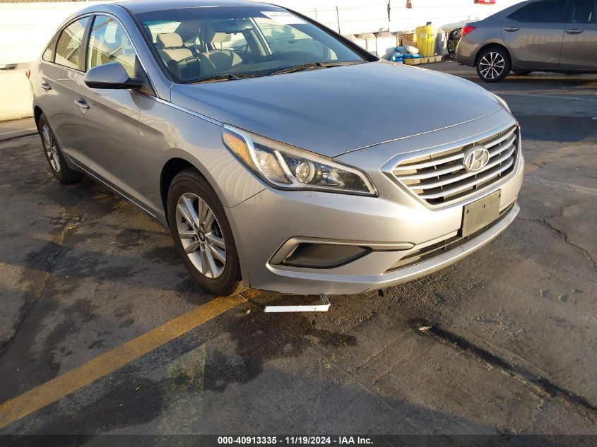 2017 Hyundai Sonata Se VIN: 5NPE24AF5HH574179 Lot: 40913335