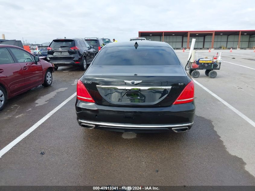 VIN KMHG54JH5JU046215 2018 GENESIS G90 no.16