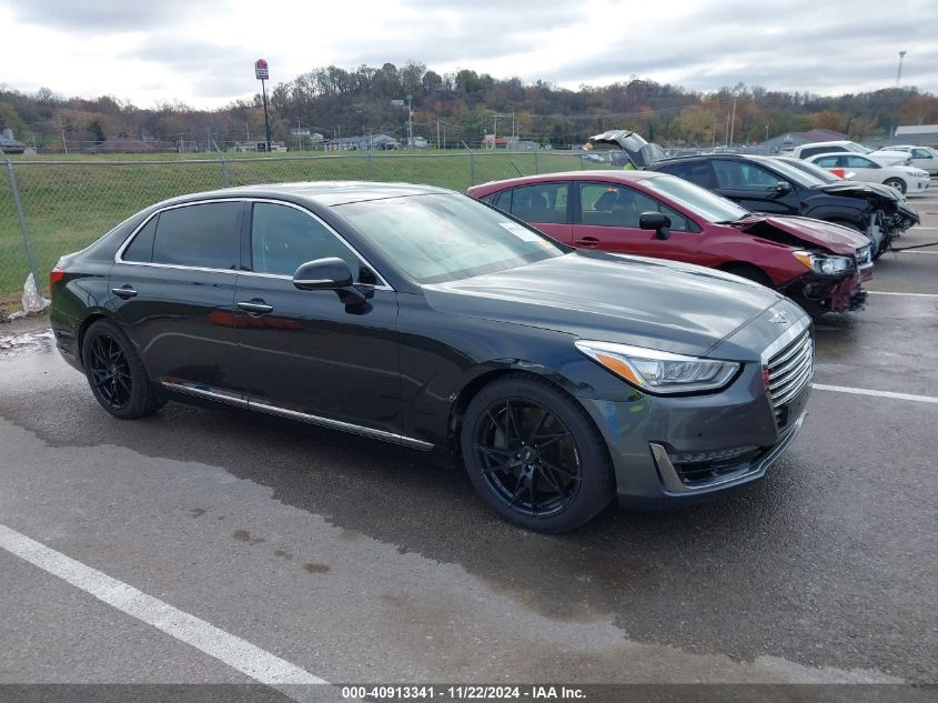 VIN KMHG54JH5JU046215 2018 GENESIS G90 no.1