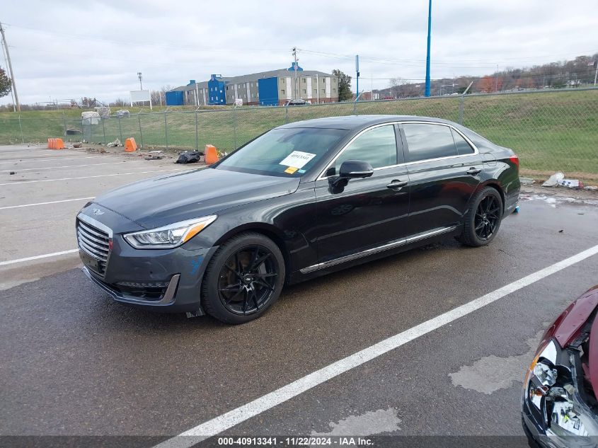 VIN KMHG54JH5JU046215 2018 GENESIS G90 no.2