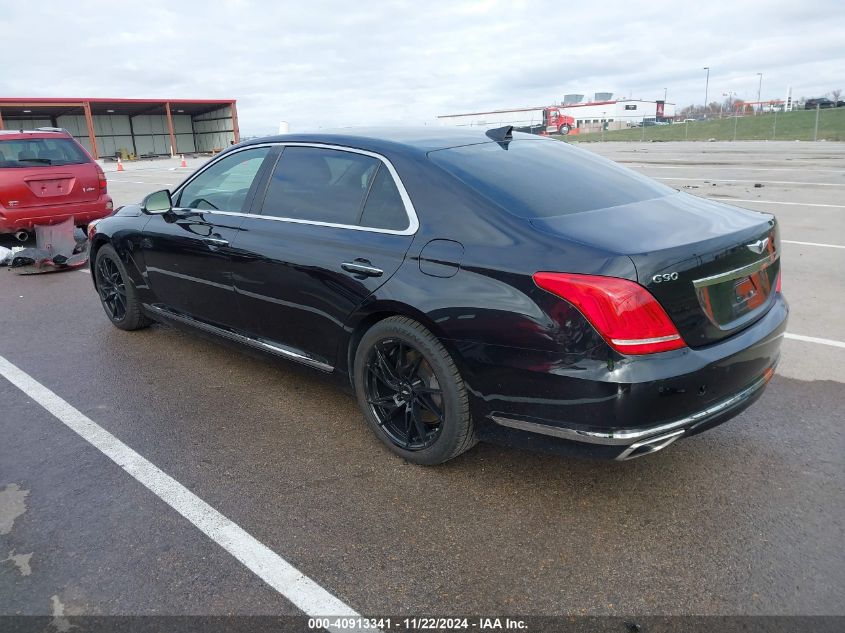 VIN KMHG54JH5JU046215 2018 GENESIS G90 no.3