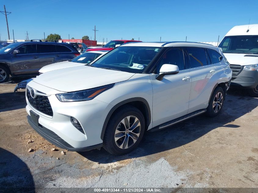 2021 Toyota Highlander Xle VIN: 5TDGZRAH8MS067834 Lot: 40913344