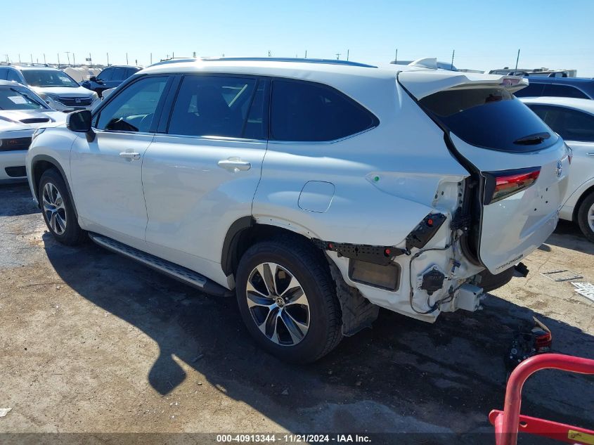 2021 Toyota Highlander Xle VIN: 5TDGZRAH8MS067834 Lot: 40913344