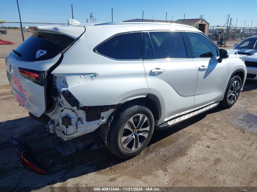 2021 Toyota Highlander Xle VIN: 5TDGZRAH8MS067834 Lot: 40913344