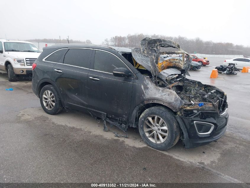 2017 Kia Sorento 2.4L Lx VIN: 5XYPGDA37HG270813 Lot: 40913352