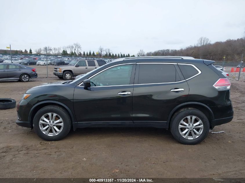 2016 Nissan Rogue Sv VIN: 5N1AT2MV5GC886446 Lot: 40913357