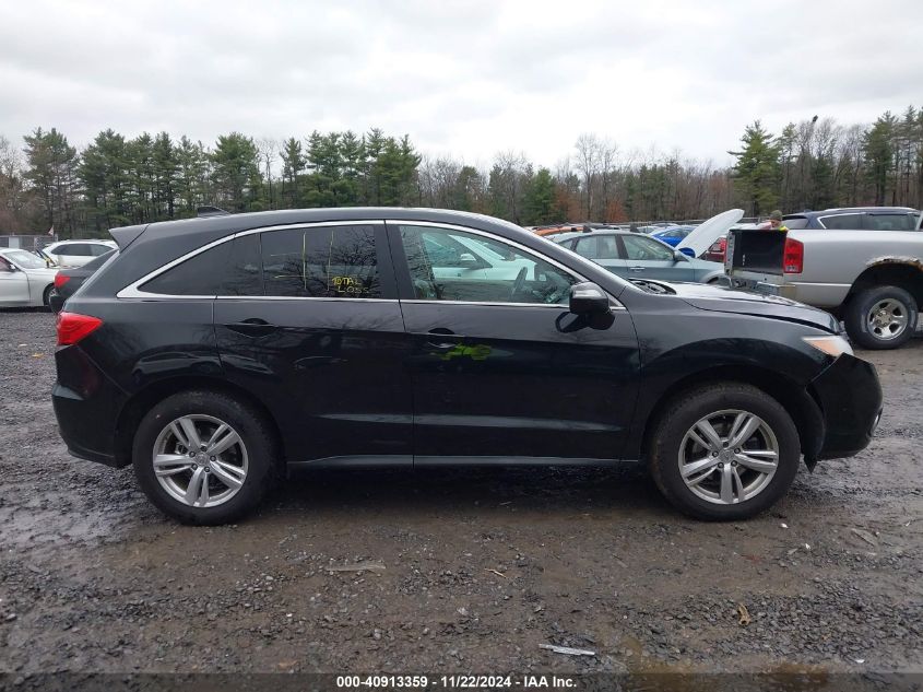 2013 Acura Rdx VIN: 5J8TB4H58DL017486 Lot: 40913359