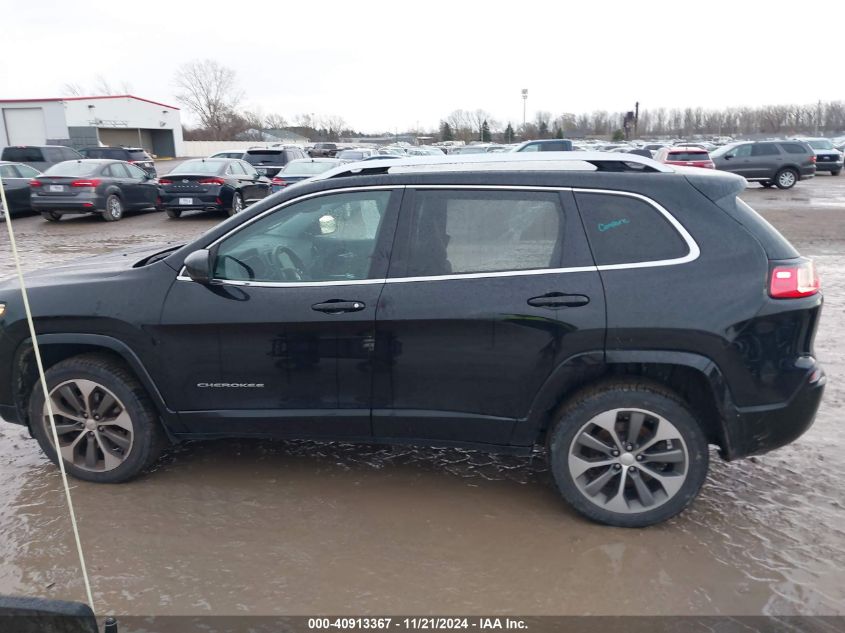 2019 Jeep Cherokee Overland 4X4 VIN: 1C4PJMJX4KD211258 Lot: 40913367