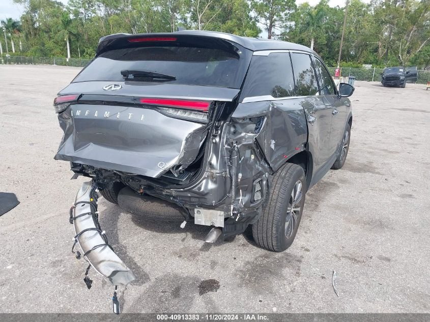 2023 Infiniti Qx60 Pure Awd VIN: 5N1DL1ES9PC350272 Lot: 40913383