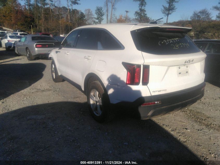 2023 Kia Sorento Lx VIN: 5XYRG4LC1PG207999 Lot: 40913391