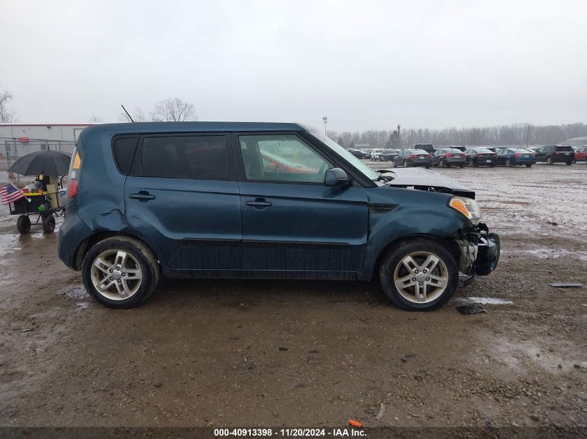 2011 Kia Soul + VIN: KNDJT2A21B7198363 Lot: 40913398