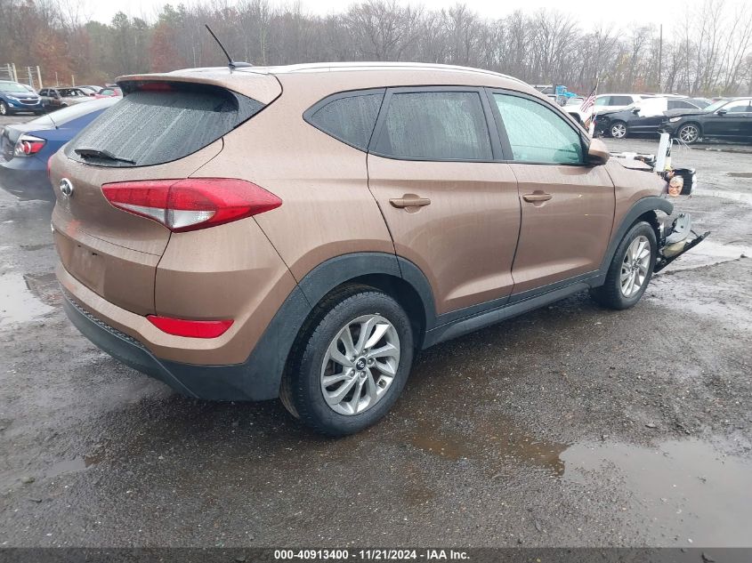 2016 Hyundai Tucson Se VIN: KM8J33A40GU158769 Lot: 40913400