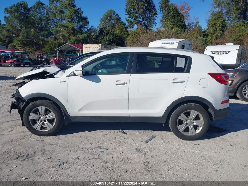 2013 Kia Sportage Lx VIN: KNDPBCA21D7532168 Lot: 40913421