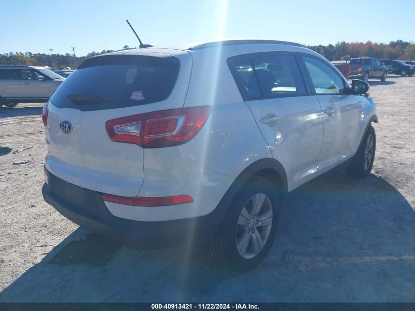 2013 Kia Sportage Lx VIN: KNDPBCA21D7532168 Lot: 40913421