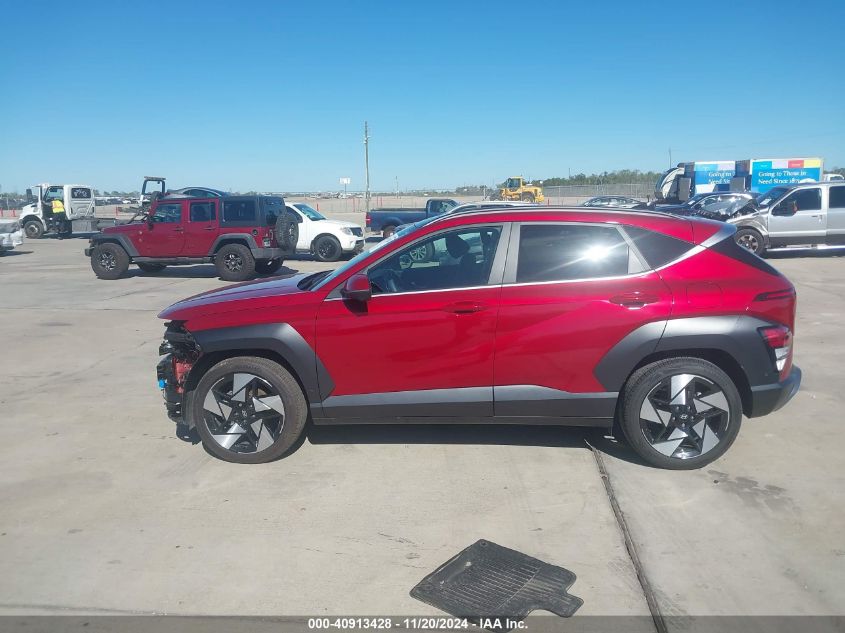 2024 Hyundai Kona Limited VIN: KM8HE3A3XRU062537 Lot: 40913428