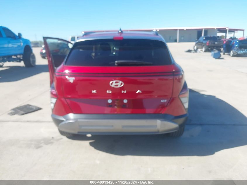 2024 Hyundai Kona Limited VIN: KM8HE3A3XRU062537 Lot: 40913428