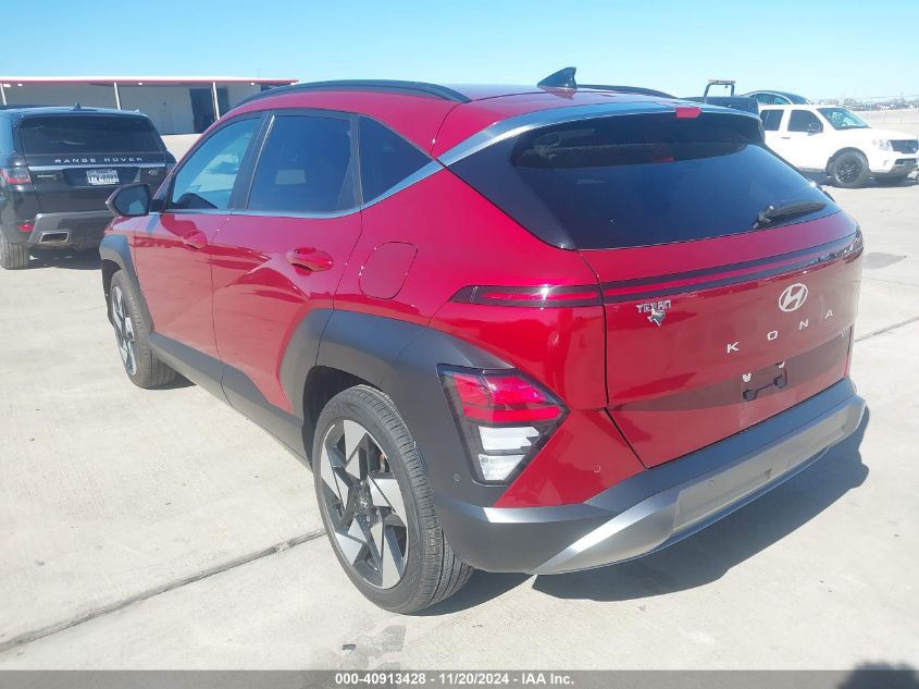 VIN KM8HE3A3XRU062537 2024 Hyundai Kona, Limited no.3