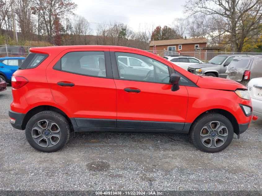 2018 Ford Ecosport S VIN: MAJ6P1SLXJC218150 Lot: 40913438