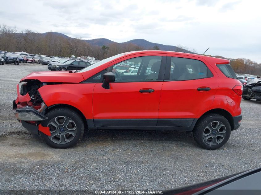 2018 Ford Ecosport S VIN: MAJ6P1SLXJC218150 Lot: 40913438