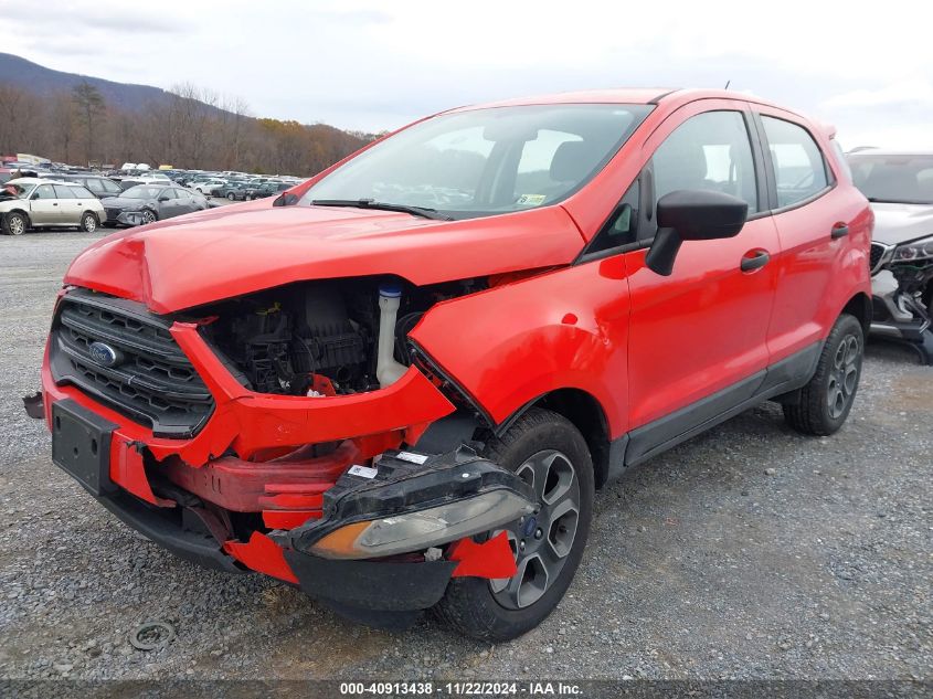 2018 Ford Ecosport S VIN: MAJ6P1SLXJC218150 Lot: 40913438