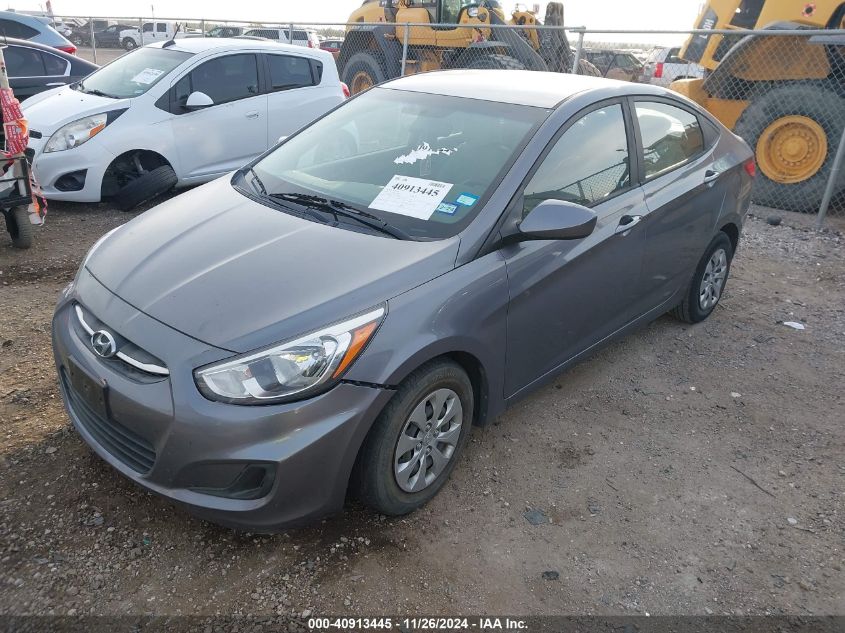 VIN KMHCT4AEXGU078158 2016 HYUNDAI ACCENT no.2