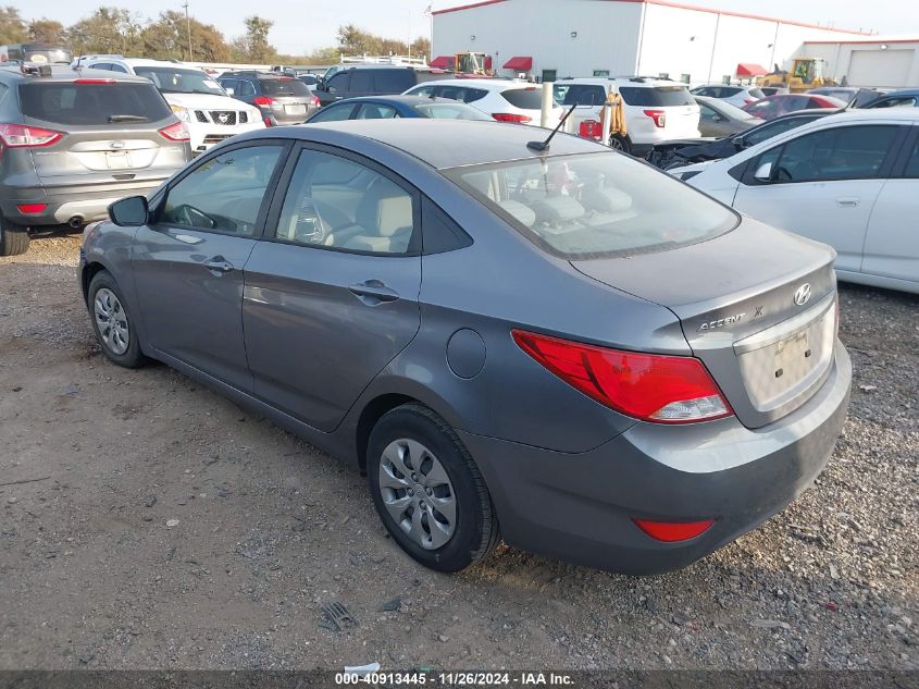 VIN KMHCT4AEXGU078158 2016 HYUNDAI ACCENT no.3