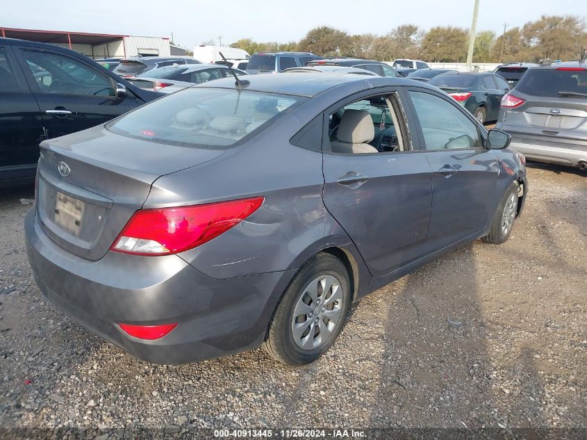 VIN KMHCT4AEXGU078158 2016 HYUNDAI ACCENT no.4