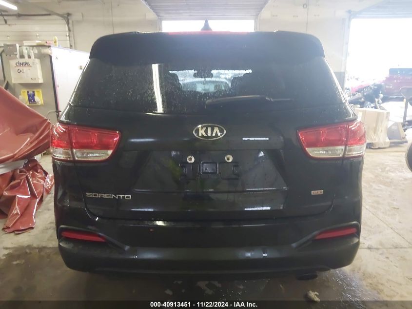 2017 Kia Sorento 2.4L Lx VIN: 5XYPGDA30HG204796 Lot: 40913451