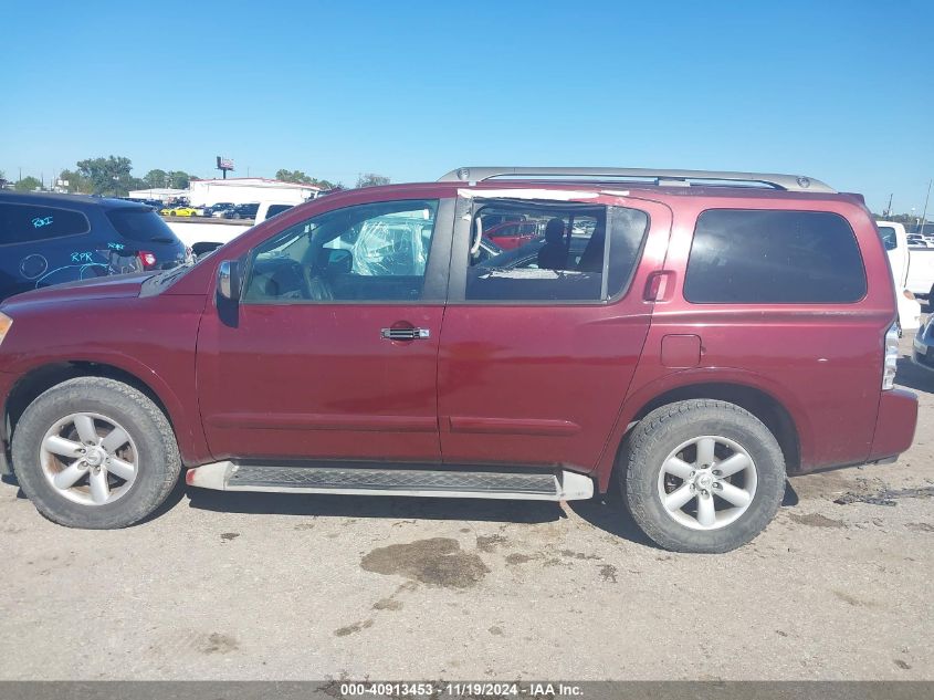 2011 Nissan Armada Sv VIN: 5N1AA0ND5BN616310 Lot: 40913453