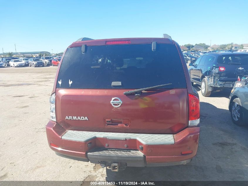 2011 Nissan Armada Sv VIN: 5N1AA0ND5BN616310 Lot: 40913453