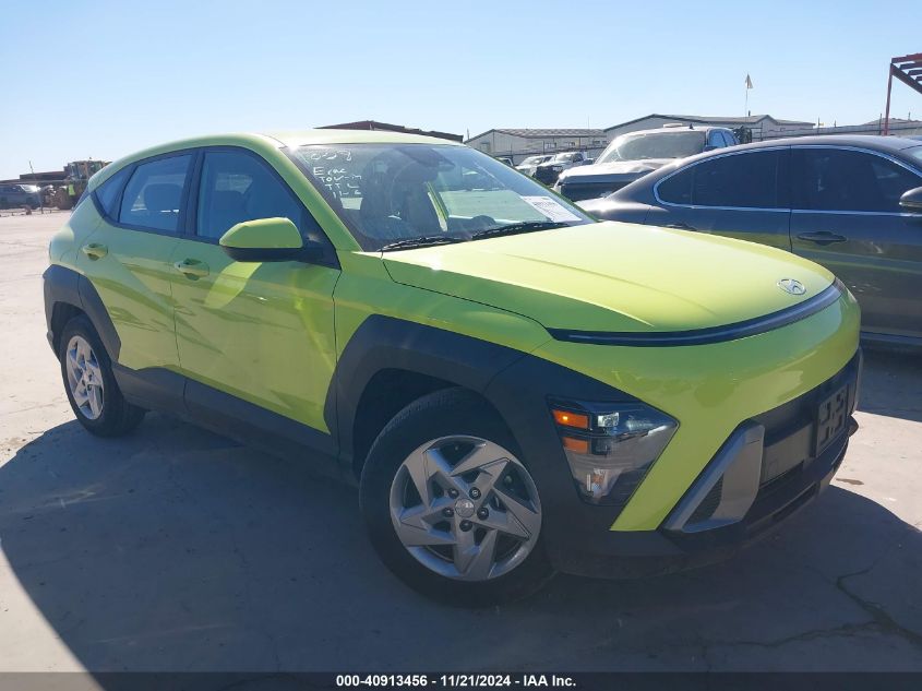 2024 Hyundai Kona Se VIN: KM8HA3AB8RU044878 Lot: 40913456