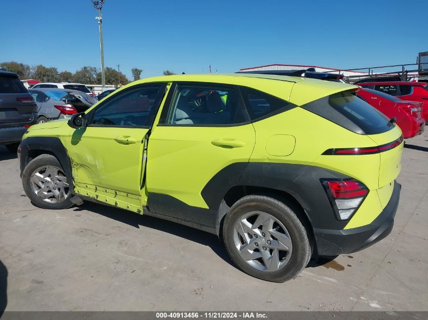 2024 Hyundai Kona Se VIN: KM8HA3AB8RU044878 Lot: 40913456