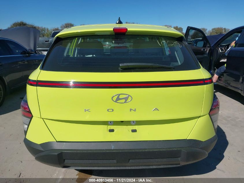 2024 Hyundai Kona Se VIN: KM8HA3AB8RU044878 Lot: 40913456