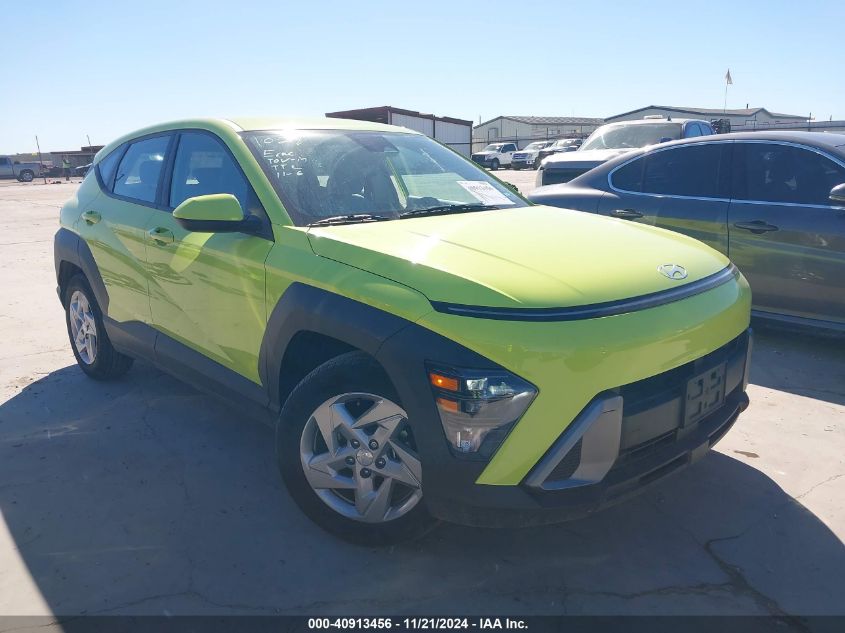 2024 Hyundai Kona Se VIN: KM8HA3AB8RU044878 Lot: 40913456