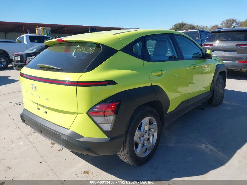 2024 Hyundai Kona Se VIN: KM8HA3AB8RU044878 Lot: 40913456