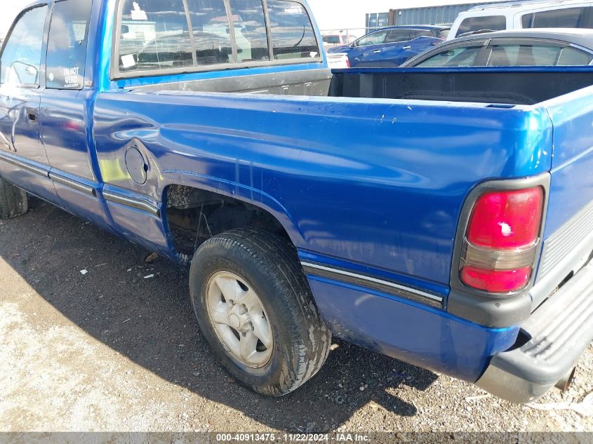 1997 Dodge Ram 1500 St VIN: 1B7HC13Y8VJ592167 Lot: 40913475