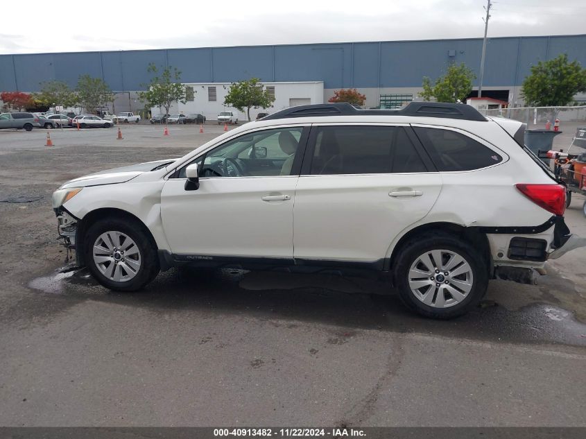 2015 Subaru Outback 2.5I Premium VIN: 4S4BSACC9F3325960 Lot: 40913482