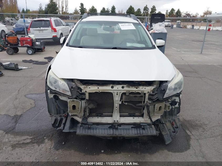 2015 Subaru Outback 2.5I Premium VIN: 4S4BSACC9F3325960 Lot: 40913482