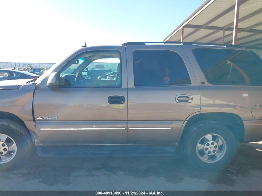 2003 Chevrolet Tahoe Lt VIN: 1GNEK13Z63R171410 Lot: 40913490