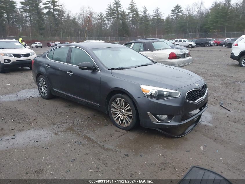 2014 Kia Cadenza Premium VIN: KNALN4D72E5151118 Lot: 40913491